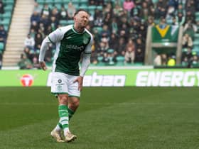 Aiden McGeady pulls up with a hamstring injury during last month's 2-0 win over Kilmarnock.