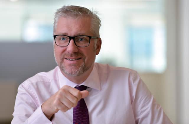 SFE boss Sandy Begbie, says: 'Scotland’s world-class finance ecosystem is an essential pillar of our economy, and we believe there is even greater potential just waiting to be unleashed.' Picture: Graham Flack.