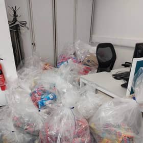 Trading Standards seized American candy containing ingredients banned in the UK.
