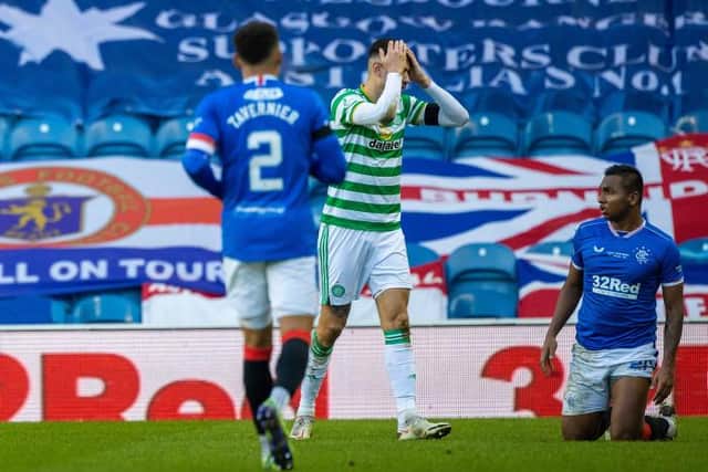 Celtic's Nir Bitton is sent off  (Photo by Craig Williamson / SNS Group)
