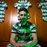 Celtic unveil new signing Nicolas Kuhn.  (Photo by Ross MacDonald / SNS Group)