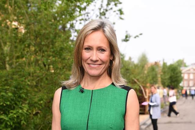 Sophie Raworth has been comforted by thousands of social media users after she revealed that her family puppy had died after being hit by a car. (Photo by Jeff Spicer/Getty Images)