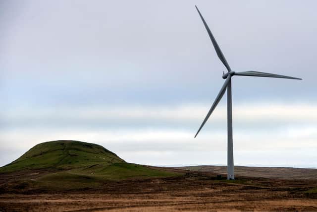 Wind turbines operated by ScottishPower Renewables at Whitelee Onshore Windfarm on Eaglesham Moor, southwest of Glasgow (Picture: Andy Buchanan/AFP/Getty)