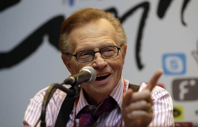 Larry King has died at age 87