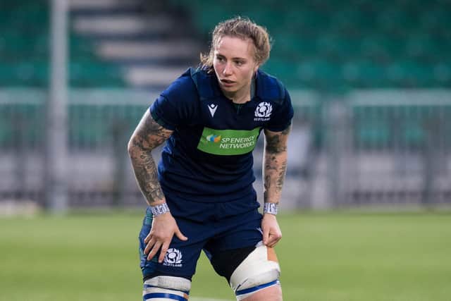 Jade Konkel is back in the Scotland side after taking a break from rugby to train as a firefighter. Picture: Ross Parker/SNS