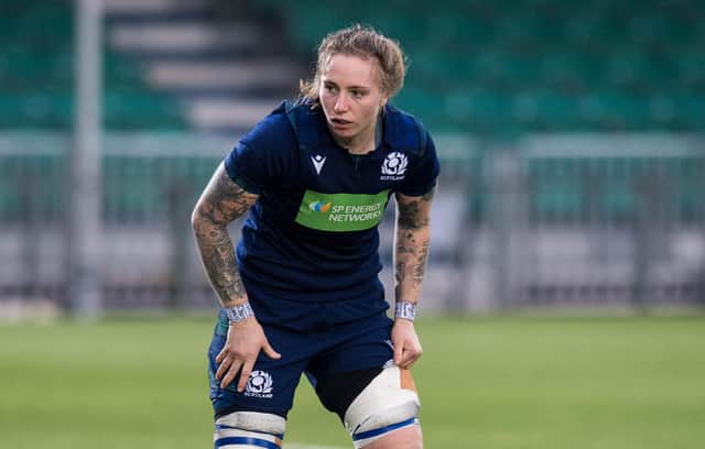 Jade Konkel is back in the Scotland side after taking a break from rugby to train as a firefighter. Picture: Ross Parker/SNS