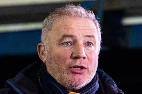 Ally McCoist. (Photo by Alan Harvey / SNS Group)