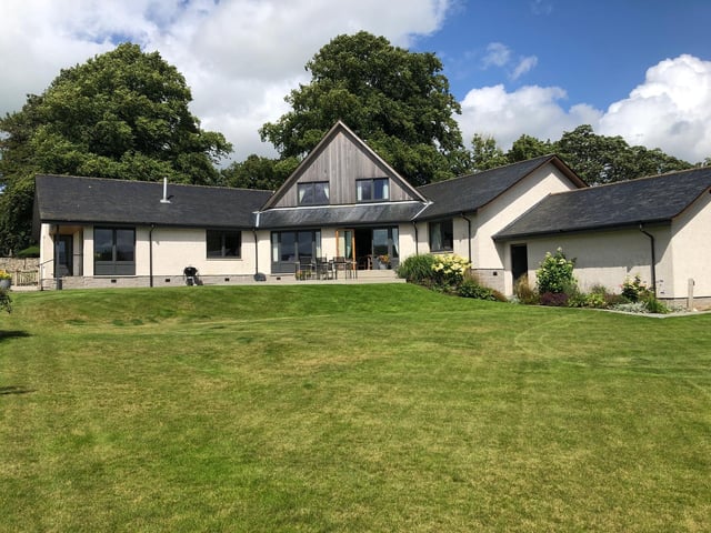 What is it? A bespoke detached contemporary home with flexible accommodation. including a two-bedroom ground-floor annexe.