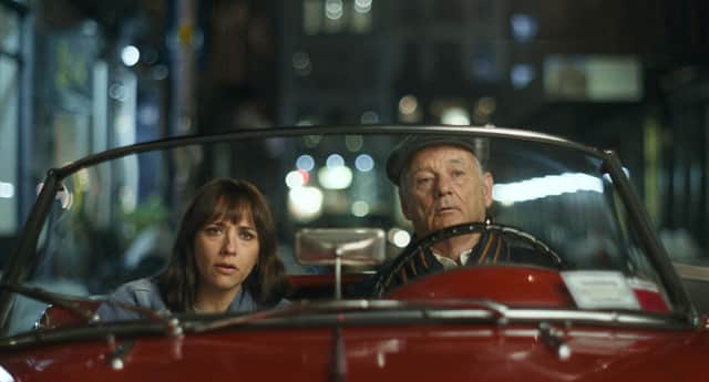 Rashida Jones and Bill Murray in On The Rocks