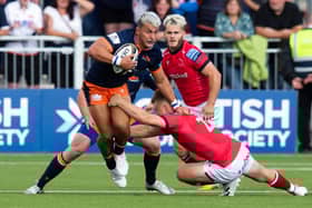 Damien Hoyland impressed on Edinburgh's new fast, new artificial pitch. Picture: Bruce White/SNS