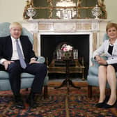 Boris Johnson and Nicola Sturgeon are political opponents with much in common (Picture: Duncan McGlynn/AFP via Getty Images)