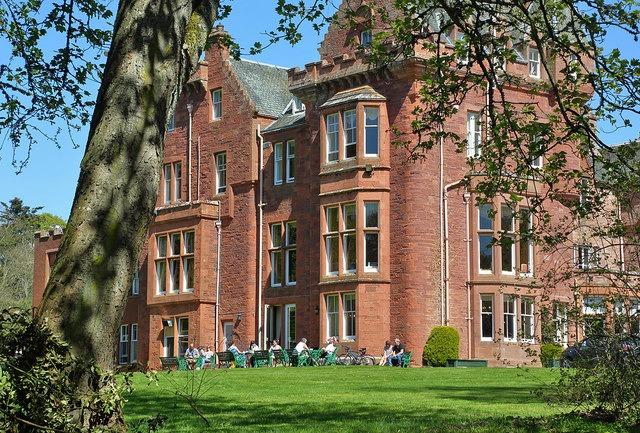 Thought to be haunted by the Grey Lady, it's thought she walks along the bridge and sometimes the new building of the Dryburgh Abbey House Hotel.