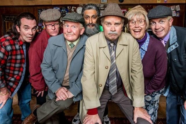 The cast of Still Game. Pic: Alan Peebles