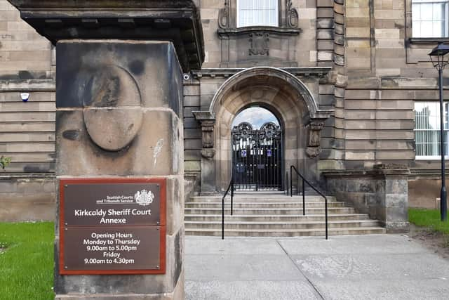 Kirkcaldy Sheriff Court.