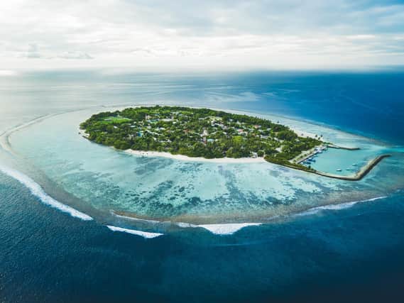 Kudafari island, next to Siyam World in the Maldives. Pic: ksham Abdul Gadhir/Siyam World/PA.