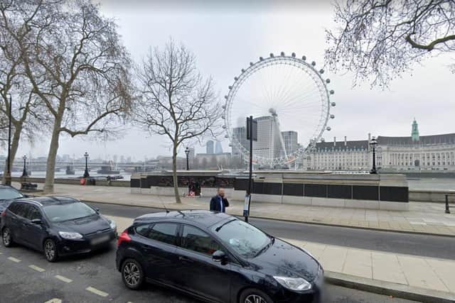The London Eye was shut down and the area was evacuated.