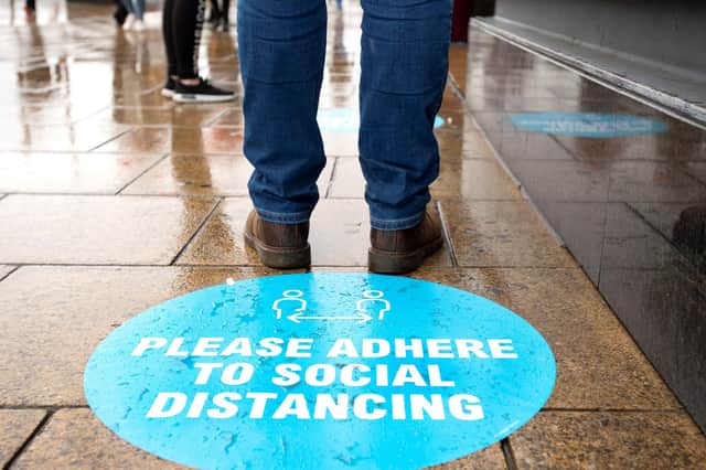 Many firms are still having to adjust their operations due to the pandemic. Picture: Lesley Martin/AFP via Getty Images.