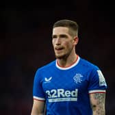 Rangers Ryan Kent is "not a tough kid" said his manager Michael Beale in leaping to his winger's defence over the accusations that  have ensued from him striking Liam Scales in Sunday's Viaplay Cup semi final. (Photo by Ross MacDonald / SNS Group)
