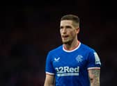 Rangers Ryan Kent is "not a tough kid" said his manager Michael Beale in leaping to his winger's defence over the accusations that  have ensued from him striking Liam Scales in Sunday's Viaplay Cup semi final. (Photo by Ross MacDonald / SNS Group)