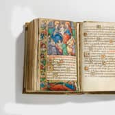 The prayer book  gifted to Mary Queen of Scots is expected to fetch between £250,000 - £300,000 when it goes up for auction in July.  PIC: Christie's Images Ltd 2020.
