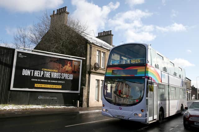 Applications for free bus travel were due to open today, but the government has asked parent not to apply unless their child's journeys are "essential". Picture: PA