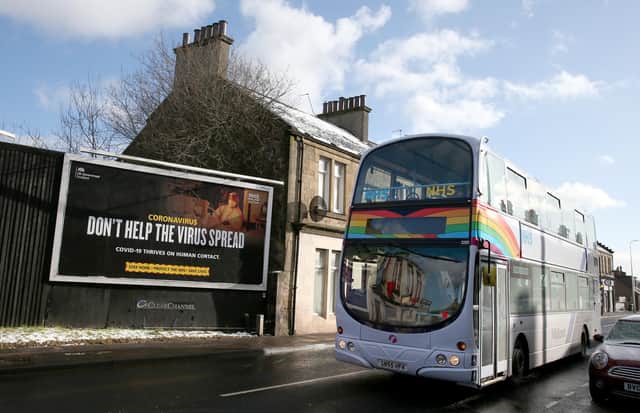 Applications for free bus travel were due to open today, but the government has asked parent not to apply unless their child's journeys are "essential". Picture: PA