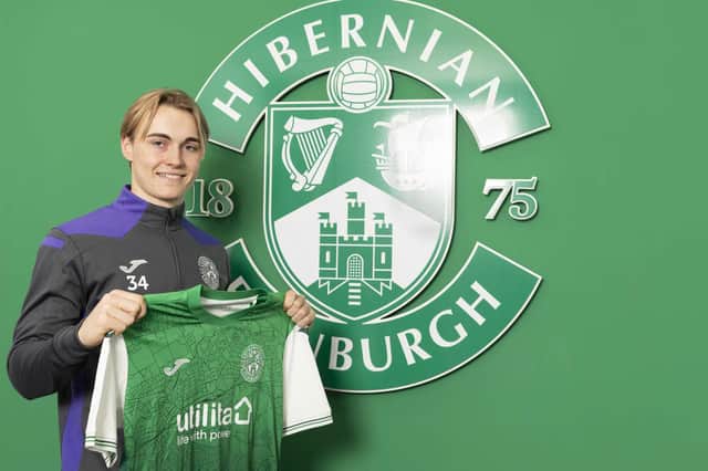 Hibs have signed Elias Melkerson from Norwegian championship Bodo/Glimt.