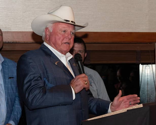 Texas agriculture department commissioner Sid Miller sent out a memo saying staff must dress 'in a manner consistent with their biological gender' (Picture: Suzanne Cordeiro/AFP via Getty Images)