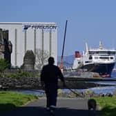 The construction of the CalMac ferry MV Glen Rosa has been continually delayed and cost much more than expected (Picture: John Devlin)