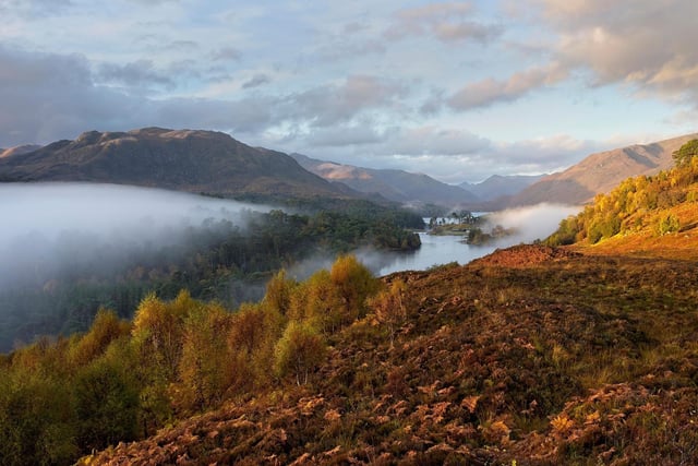 Glen Affric is a glen south-west of the village of Cannich in the Scottish Highlands and it is only 15 miles away from the famous Loch Ness.