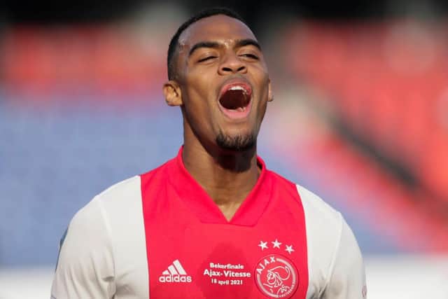 Ryan Gravenberch of Ajax has been included in de Boer's squad.  (Photo by Peter Dejong-Pool/Getty Images)