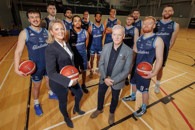 Steve Timoney and wife Alison, who have made what is billed as the largest single investment in Scottish basketball history. Picture: Steve Welsh.