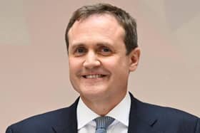 Tom Tugendhat delivered his first speech of his Conservative Party leadership campaign on July 12th. Photo: Leon Neal/Getty Images.