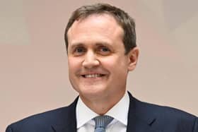 Tom Tugendhat delivered his first speech of his Conservative Party leadership campaign on July 12th. Photo: Leon Neal/Getty Images.