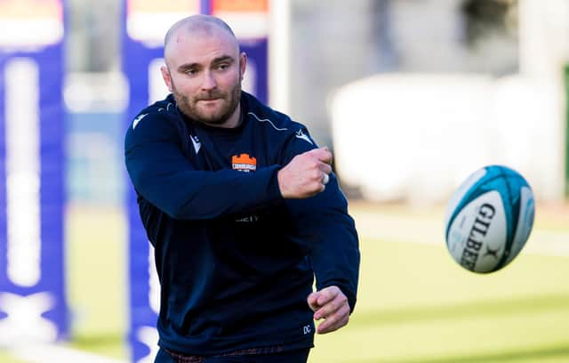 Scotland international Dave Cherry has signed a contract extension with Edinburgh Rugby  (Photo by Ross Parker / SNS Group)