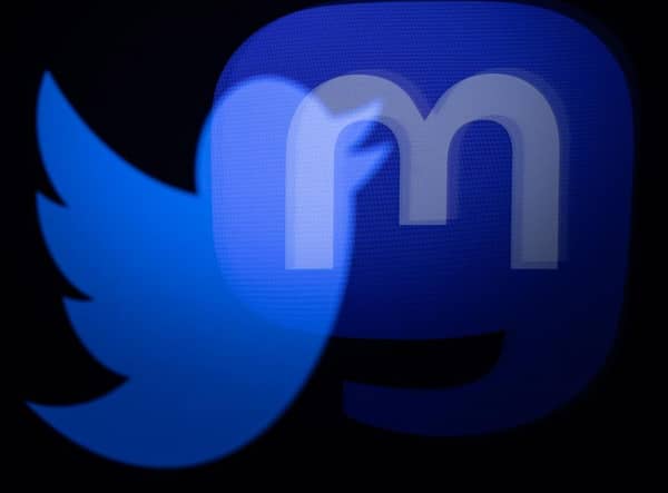 Logos of Twitter and Mastodon. (Pic credit: Joel Saget / AFP via Getty Images)