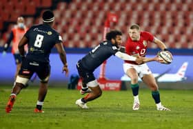 Finn Russell is nursing an Achilles injury. Picture: Steve Haag/PA Wire