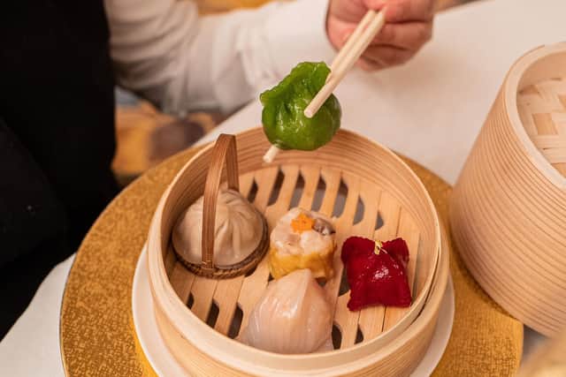 Fine dining at the Shangri-La hotel includes a nod to the global hotel group’s Asian roots. Pic: Marcelo Barbosa