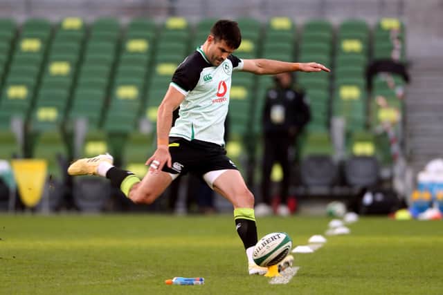 Ireland's Conor Murray is out to "right the wrongs" of last weekend's tepid display against Georgia. Picture: Niall Carson/PA Wire