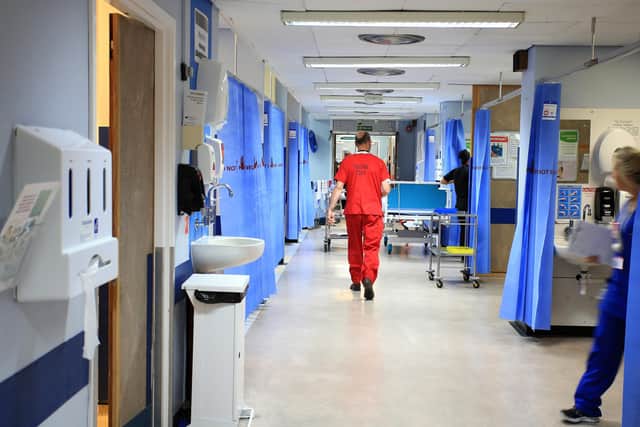 Problems at Scottish health boards remain despite a fall in Covid cases. Picture: PA Media