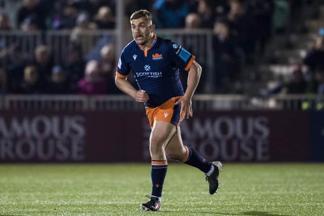 With injuries ruling out Stuart McInally and Dave Cherry, Adam McBurney will be Edinburgh's hooker against Wasps.  (Photo by Ross Parker / SNS Group)