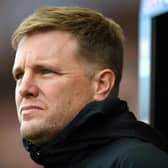 Eddie Howe is expected to be named Celtic manager next week. (Photo by Dan Mullan/Getty Images)