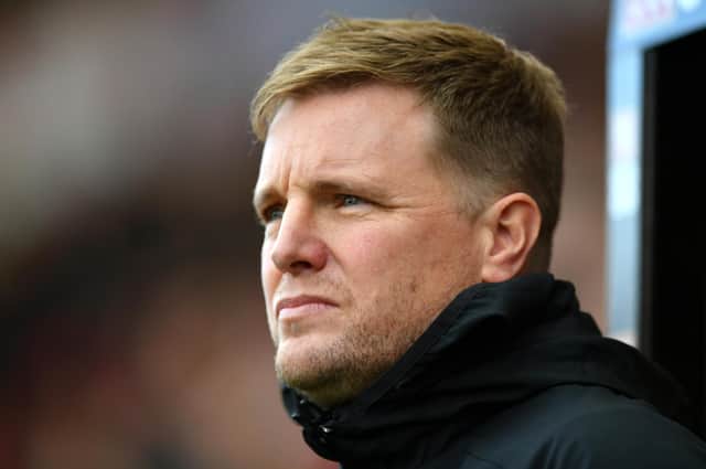Eddie Howe is expected to be named Celtic manager next week. (Photo by Dan Mullan/Getty Images)