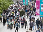 Despite the robust sales figures for Scotland and across the UK, experts have pointed to headwinds battering stores right now, with high inflation, rising public policy costs and stretched household finances all making trading difficult. Picture: Jane Barlow/PA