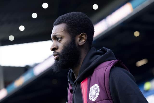 Beni Baningime's contract with Hearts expires at the end of the season.
