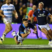 Cam Redpath scored his first Scotland try at the weekend against Argentina.