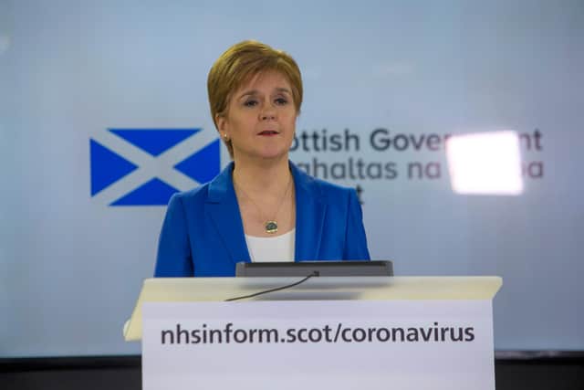 The panel said the Scottish Government needed to clarify its message to the public.