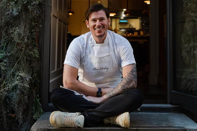 Chef Adam Handling is looking for the young chefs to be sustainable in their cooking.
