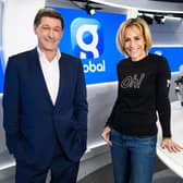 Jon Sopel and Emily Maitlis who have announced they are leaving the BBC to join media group Global. Picture: Global/PA Wire