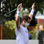 “Maintaining your upper body strength is something else you can do from home,” says Andy Murray.